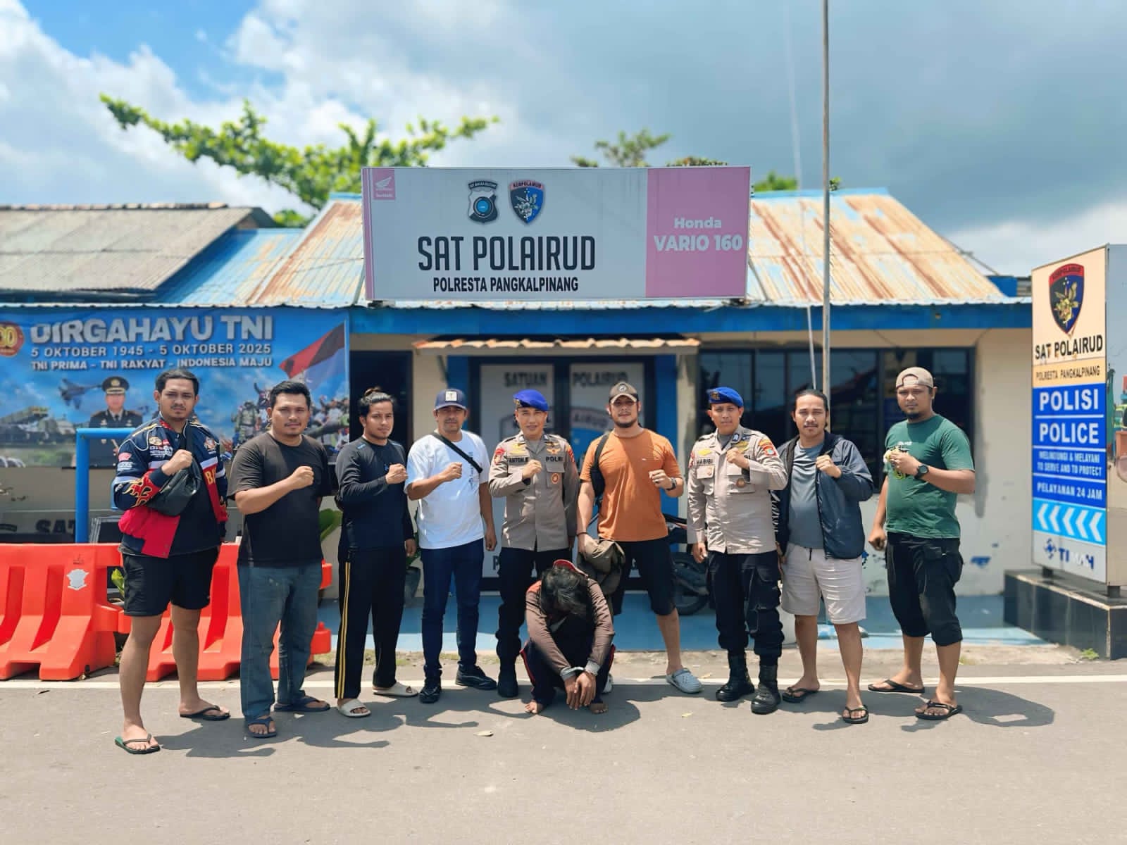 Tim Buser Naga Tangkap Pelaku Penganiayaan Usai Buron di Laut Selama Sepekan